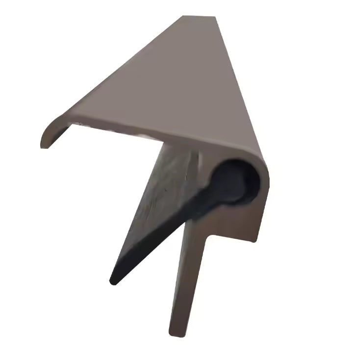 Astragal/ meeting stile double doors seals