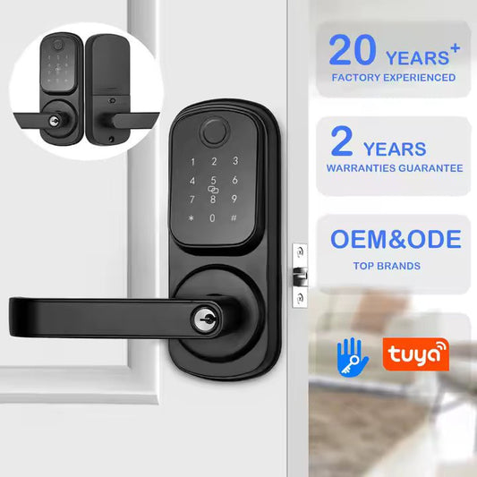 Smart digital commercial lockset with lever handle My Store